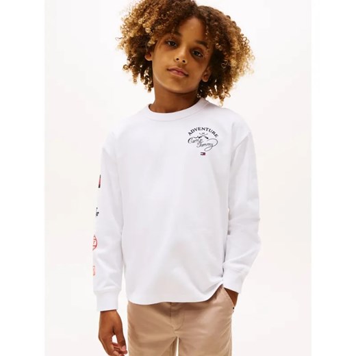 Tommy Hilfiger Longsleeve CAMP | Regular Fit ze sklepu Gomez Fashion Store w kategorii T-shirty chłopięce - zdjęcie 186329221