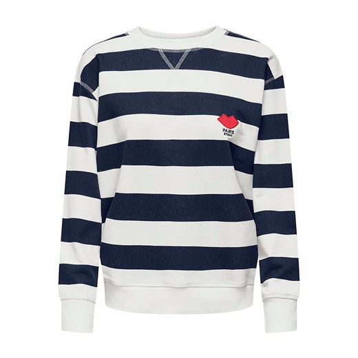 JDY Bluza w kolorze granatowo-białym - id: 17667787 - marki Jdy - 186329280 JDY Bluza w kolorze granatowo-białym ze sklepu Limango Polska w kategorii Bluzy damskie - zdjęcie 186329280