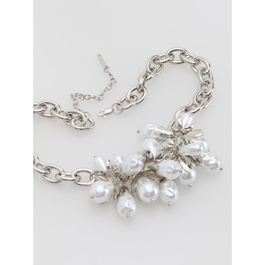 Reserved - Naszyjnik z imitacją pereł - wielobarwny Reserved ONE SIZE Reserved