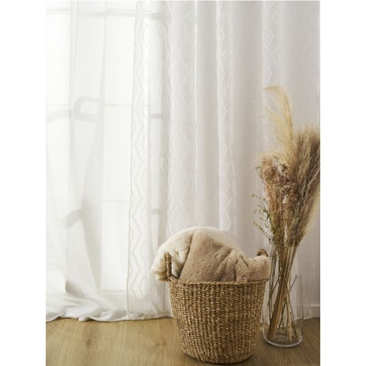 Sinsay - Firana 2 pack - biały ze sklepu Sinsay w kategorii Firany - zdjęcie 186331491