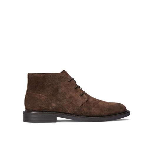 Trzewiki Polo Ralph Lauren 803945849002 Brązowy ze sklepu eobuwie.pl w kategorii Buty zimowe męskie - zdjęcie 186331574