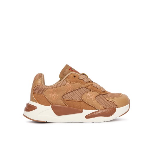 Sneakersy Guess K5BZ49 L0870 Brązowy ze sklepu eobuwie.pl w kategorii Buty sportowe dziecięce - zdjęcie 186331621