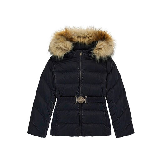 Guess Kurtka zimowa J5BL21 W3080 Czarny Regular Fit ze sklepu MODIVO w kategorii Kurtki dziewczęce - zdjęcie 186332060