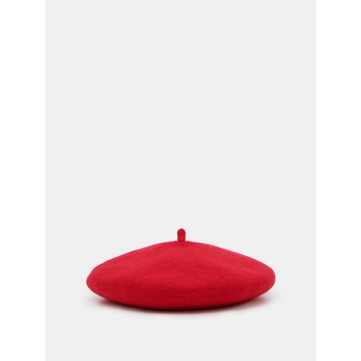 Mohito - Czerwony beret z wełną - czerwony Mohito S/M Mohito