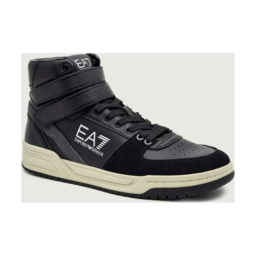 EA7 Sneakersy | zamsz ze sklepu Gomez Fashion Store w kategorii Buty sportowe męskie - zdjęcie 186333720
