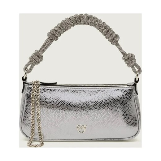 Pinko Skórzana torebka na ramię Mini Half Moon ze sklepu Gomez Fashion Store w kategorii Torebki damskie - zdjęcie 186333730