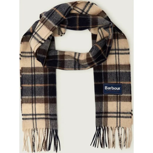 Barbour Wełniany szal Tartan | z dodatkiem kaszmiru - id: UR255U000009073 - marki Barbour - 186333762 Barbour Wełniany szal Tartan | z dodatkiem kaszmiru ze sklepu Gomez Fashion Store w kategorii Szaliki i chusty damskie - zdjęcie 186333762