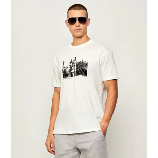Armani Exchange T-shirt | Regular Fit ze sklepu Gomez Fashion Store w kategorii T-shirty męskie - zdjęcie 186333823