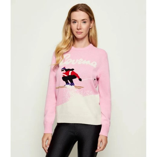 ST.Barth Sweter NEW QUEEN C | ST.Barth x St. Moritz | Slim Fit | z dodatkiem wełny i kaszmiru ze sklepu Gomez Fashion Store w kategorii Swetry damskie - zdjęcie 186333851