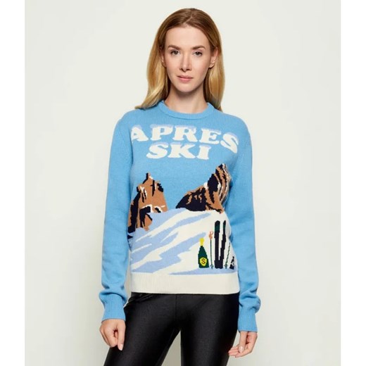 ST.Barth Sweter NEW QUEEN C | ST.Barth x St. Moritz | Slim Fit | z dodatkiem wełny i kaszmiru ze sklepu Gomez Fashion Store w kategorii Swetry damskie - zdjęcie 186333853