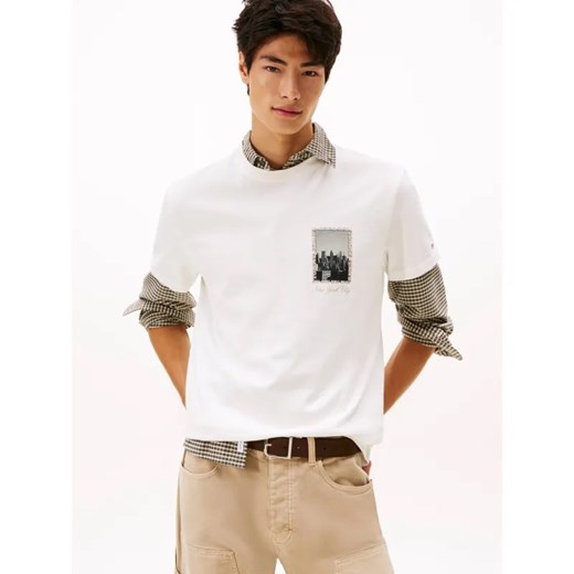 Tommy Jeans T-shirt | Regular Fit ze sklepu Gomez Fashion Store w kategorii T-shirty męskie - zdjęcie 186333874