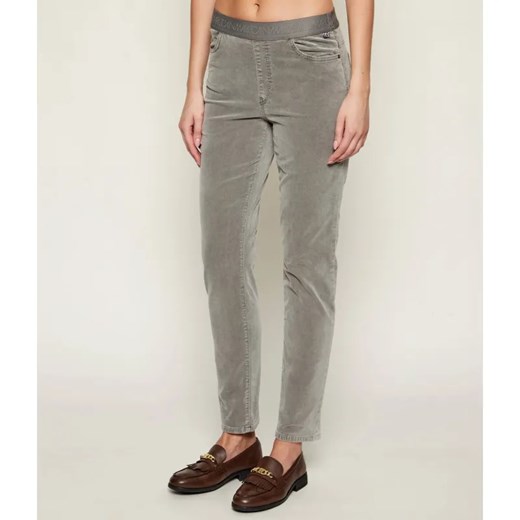 Marc Cain Spodnie SIENA | Slim Fit | regular waist ze sklepu Gomez Fashion Store w kategorii Spodnie damskie - zdjęcie 186334961