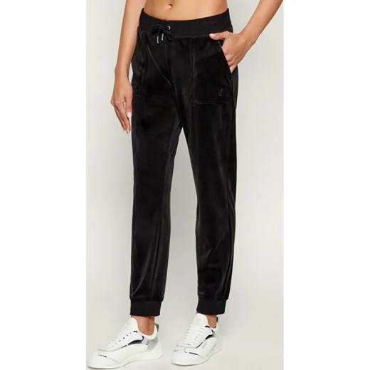 Juicy Couture Spodnie dresowe WILLOW CUFF | Regular Fit ze sklepu Gomez Fashion Store w kategorii Spodnie damskie - zdjęcie 186334991