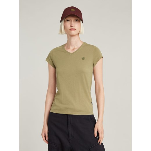G-Star Koszulka w kolorze khaki ze sklepu Limango Polska w kategorii Bluzki damskie - zdjęcie 186335324