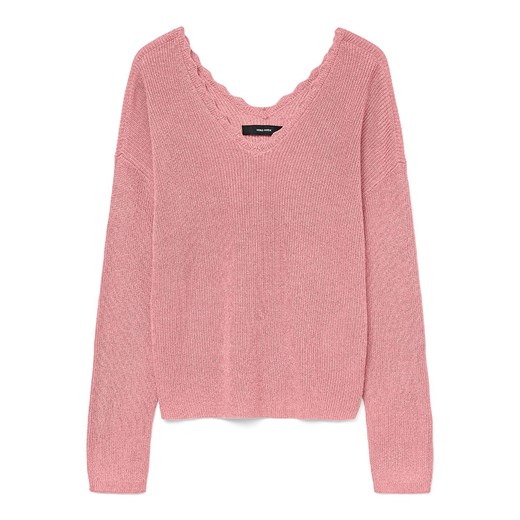Vero Moda Sweter w kolorze jasnoróżowym ze sklepu Limango Polska w kategorii Swetry damskie - zdjęcie 186335472