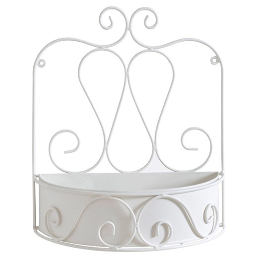 heine home Regał ścienny w kolorze białym - 30 x 34 x 15 cm - id: 17758138 - marki Heine Home - 186335771 heine home Regał ścienny w kolorze białym - 30 x 34 x 15 cm ze sklepu Limango Polska w kategorii Regały i witryny - zdjęcie 186335771