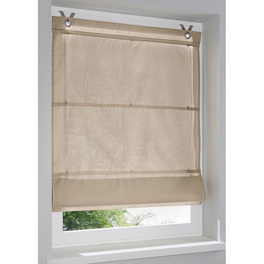 heine home Roleta rzymska w kolorze beżowym ze sklepu Limango Polska w kategorii Tekstylia - zdjęcie 186335822