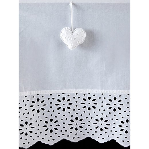 heine home Zazdrostka w kolorze białym Heine Home 50x120 cm Limango Polska okazyjna cena