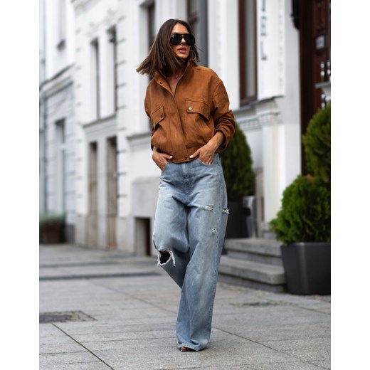 FORSETI Kurtka Zamszowa Eris Camel  , Rozmiar: M/L ze sklepu forseti.net.pl w kategorii Kurtki damskie - zdjęcie 186336723