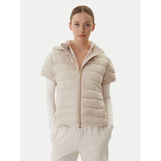 EA7 Emporio Armani Bezrękawnik 7W000477 AF12476 U1046 Beżowy Regular Fit ze sklepu MODIVO w kategorii Kamizelki damskie - zdjęcie 186338742