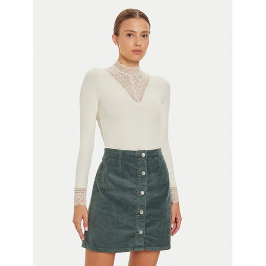 ONLY Bluzka Tilde 15207788 Beżowy Stretch Fit ze sklepu MODIVO w kategorii Bluzki damskie - zdjęcie 186338774