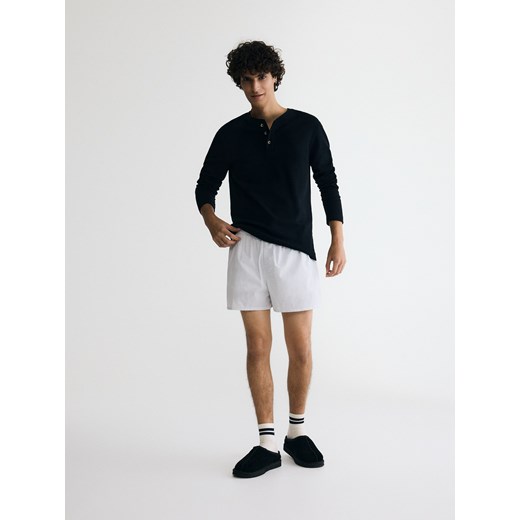 Reserved - 3 pack bokserek Loose - niebieski Reserved L wyprzedaż Reserved