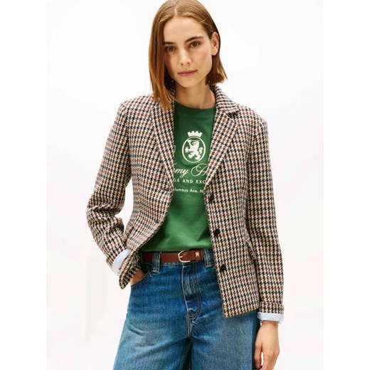 Tommy Hilfiger Wełniana marynarka HERITAGE | Regular Fit ze sklepu Gomez Fashion Store w kategorii Marynarki damskie - zdjęcie 186340534