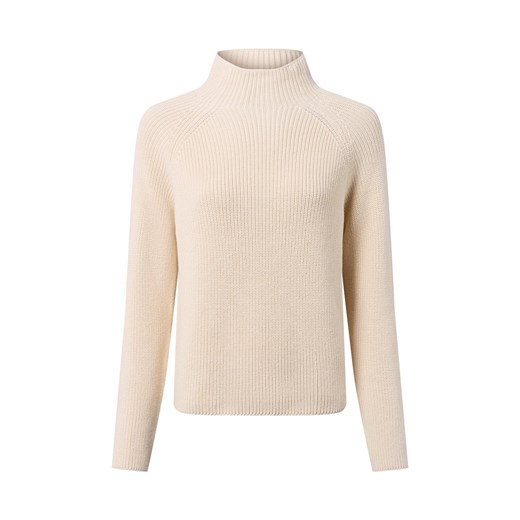 Marc O'Polo Sweter damski Kobiety Bawełna beżowy jednolity ze sklepu vangraaf w kategorii Swetry damskie - zdjęcie 186343342