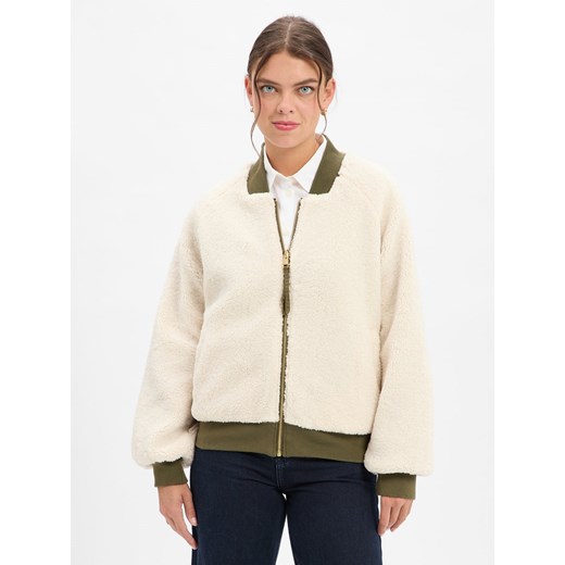 Nümph Bluza damska dwustronna - Nuetera Reversible Kobiety oliwkowy jednolity - id: 779631-0001-00340 - marki Nümph - 186343400 Nümph Bluza damska dwustronna - Nuetera Reversible Kobiety oliwkowy jednolity ze sklepu vangraaf w kategorii Kurtki damskie - zdjęcie 186343400
