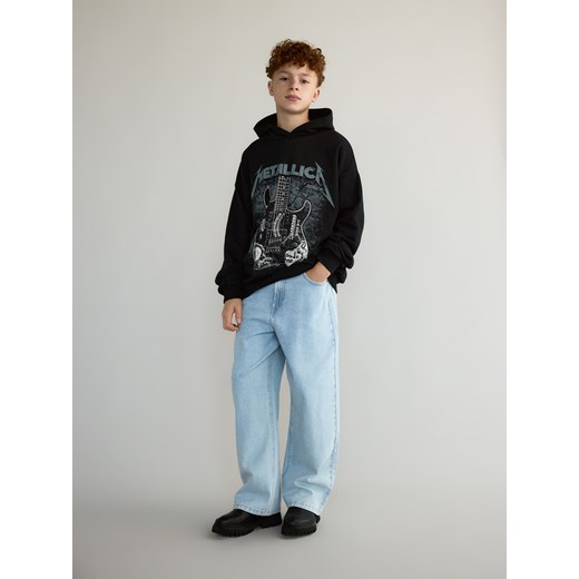 Reserved - Bluza z motywem Metallica - czarny ze sklepu Reserved w kategorii Bluzy chłopięce - zdjęcie 186343552