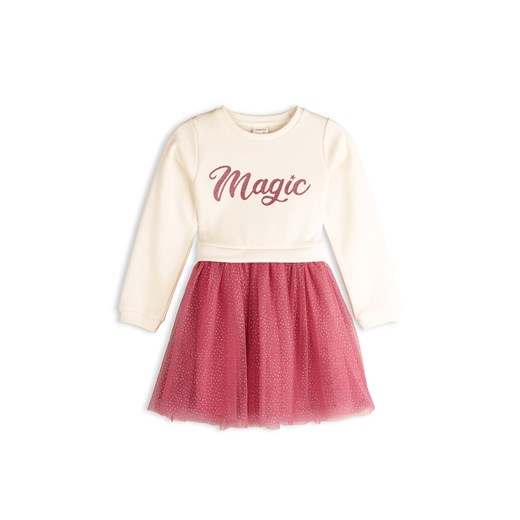 GATE Sukienka ze spódnicą tiulową 3Y ze sklepu gateshop w kategorii Sukienki dziewczęce - zdjęcie 186344431