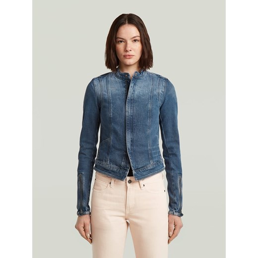 G-Star Kurtka dżinsowa w kolorze niebieskim ze sklepu Limango Polska w kategorii Kurtki damskie - zdjęcie 186344890