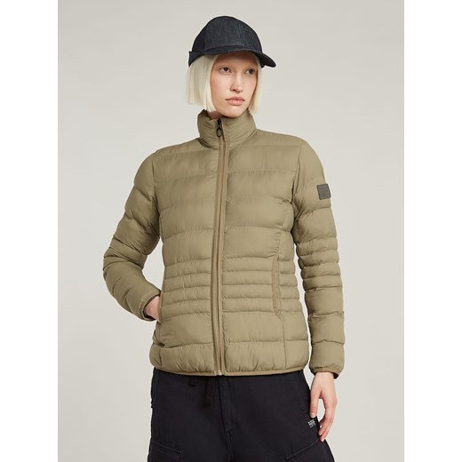 G-Star Kurtka pikowana w kolorze khaki ze sklepu Limango Polska w kategorii Kurtki damskie - zdjęcie 186344904