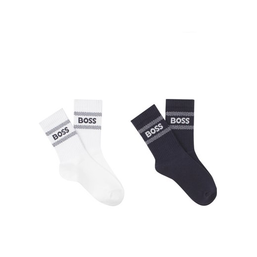 BOSS Skarpety długie J51738 Kolorowy ze sklepu MODIVO w kategorii Skarpetki dziecięce - zdjęcie 186345030