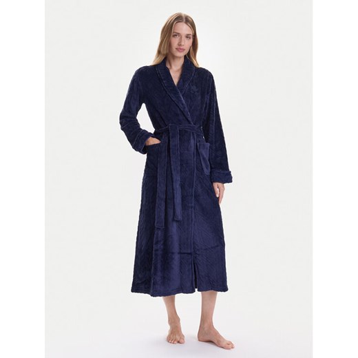 LAUREN RALPH LAUREN Szlafrok ILN52455F Granatowy ze sklepu MODIVO w kategorii Szlafroki damskie - zdjęcie 186345040