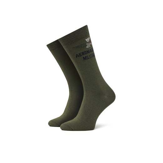 Aeronautica Militare Skarpety długie 251CZ011L499 Zielony Aeronautica Militare M MODIVO