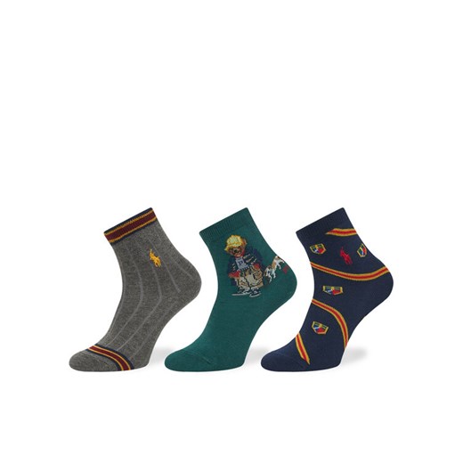 Polo Ralph Lauren Skarpety długie 442P03160001 Kolorowy ze sklepu MODIVO w kategorii Skarpetki dziecięce - zdjęcie 186345101