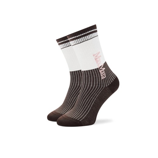 Max Mara Leisure Skarpety długie Gabarra 2426556018 Brązowy ze sklepu MODIVO w kategorii Skarpetki damskie - zdjęcie 186345103