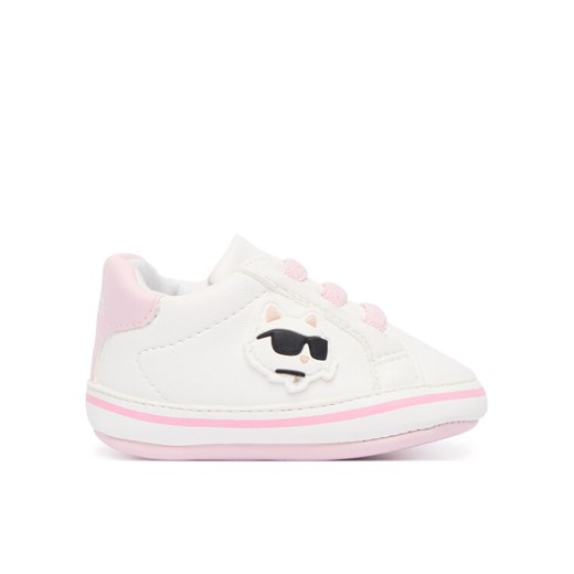 KARL LAGERFELD Półbuty Z30993 Biały - id: 0000305594259 - marki Karl Lagerfeld - 186345241 KARL LAGERFELD Półbuty Z30993 Biały ze sklepu MODIVO w kategorii Buciki niemowlęce - zdjęcie 186345241