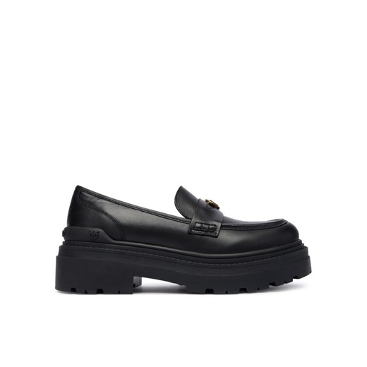 PINKO Loafersy Mia 24 SD0403 P001 Czarny ze sklepu MODIVO w kategorii Lordsy damskie - zdjęcie 186345354