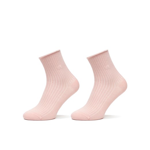 Calvin Klein Skarpety długie 701229681 Różowy ze sklepu MODIVO w kategorii Skarpetki damskie - zdjęcie 186345402