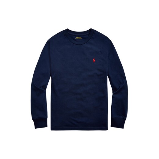 Polo Ralph Lauren Bluzka Ls Cn 323843804002 Granatowy Regular Fit ze sklepu MODIVO w kategorii T-shirty chłopięce - zdjęcie 186345414