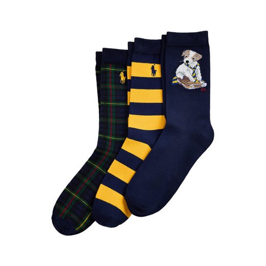 Polo Ralph Lauren Skarpety długie 444P03154001 Kolorowy ze sklepu MODIVO w kategorii Skarpetki dziecięce - zdjęcie 186345564