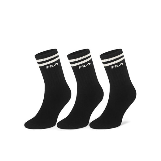 Fila Skarpety długie F5603-AW24 (3-pack) Czarny ze sklepu MODIVO w kategorii Skarpetki męskie - zdjęcie 186345603