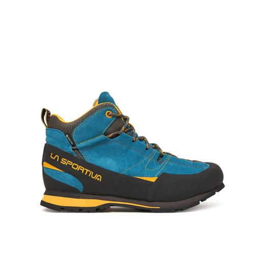 La Sportiva Trekkingi Boulder X Mid GTX ZFAS054B00Y00 Niebieski ze sklepu MODIVO w kategorii Buty trekkingowe męskie - zdjęcie 186345622