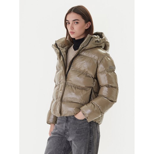 Napapijri Kurtka zimowa A-Glane NP0A4HZ5 Beżowy Regular Fit ze sklepu MODIVO w kategorii Kurtki damskie - zdjęcie 186345673