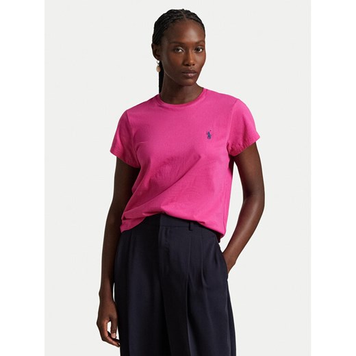 Polo Ralph Lauren T-Shirt 211898698031 Różowy Regular Fit Polo Ralph Lauren XL MODIVO