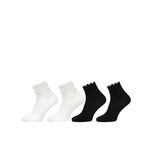 Aldo Skarpety długie Adabridar 13994864 Biały ze sklepu MODIVO w kategorii Skarpetki damskie - zdjęcie 186345772