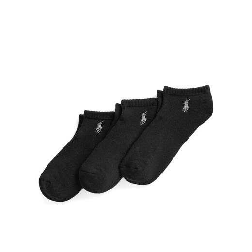 Polo Ralph Lauren Skarpety krótkie 455972885001 Czarny ze sklepu MODIVO w kategorii Skarpetki męskie - zdjęcie 186345792