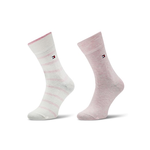Tommy Hilfiger Skarpety długie 701229939 Różowy Tommy Hilfiger 27_30 MODIVO